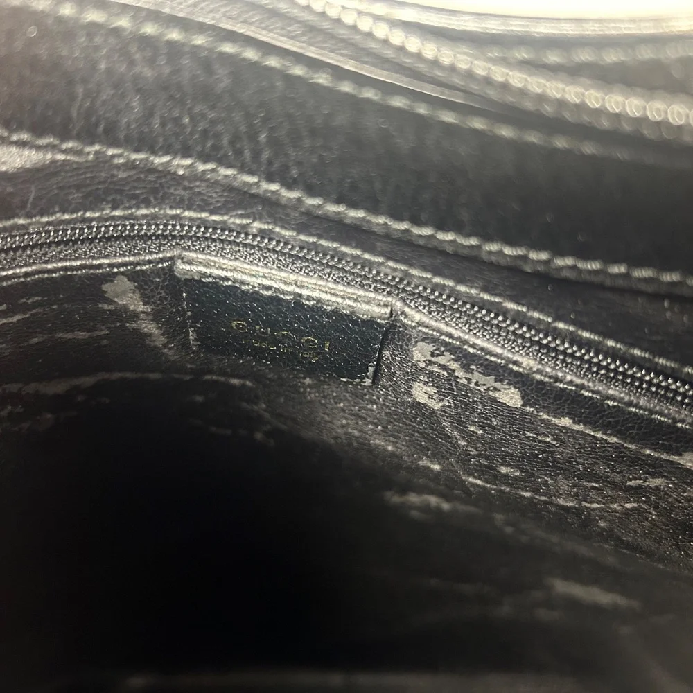 Gucci Bamboo Tote Bag - Black - Picture 4 of 4